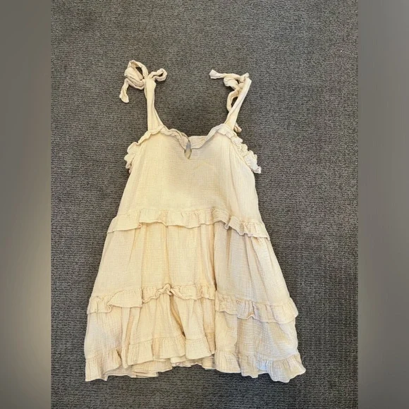 ❌SOLD❌ Frankie Ruffle Mini Dress - Picture 4 of 5